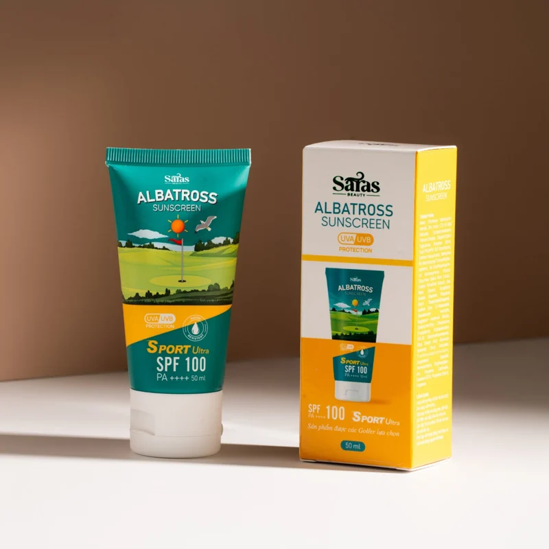 Kem chống nắng Albatross trong combo Vượt Nắng